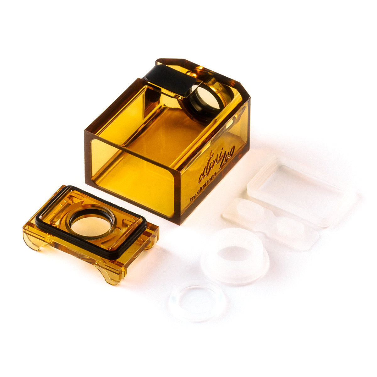 SnailTank V2 Amber Ultem by Atmizoo