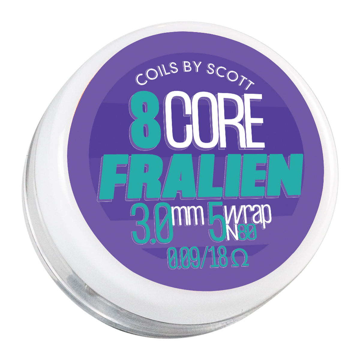 0.19Ω 8 Core Fralien Coils by Coils by Scott