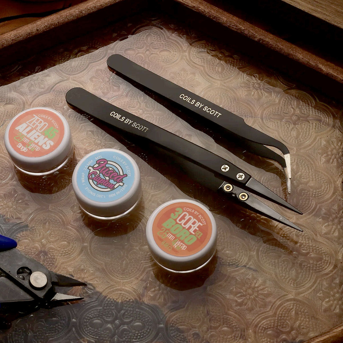 Ceramic Tweezers by Coils by Scott