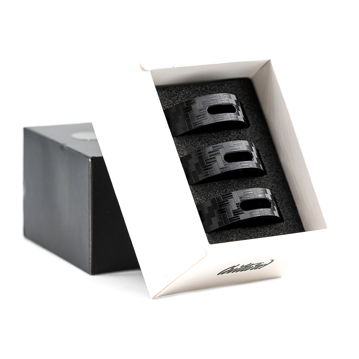 An RDA 2 Black Carbon AFC Ring Set by Coilturd