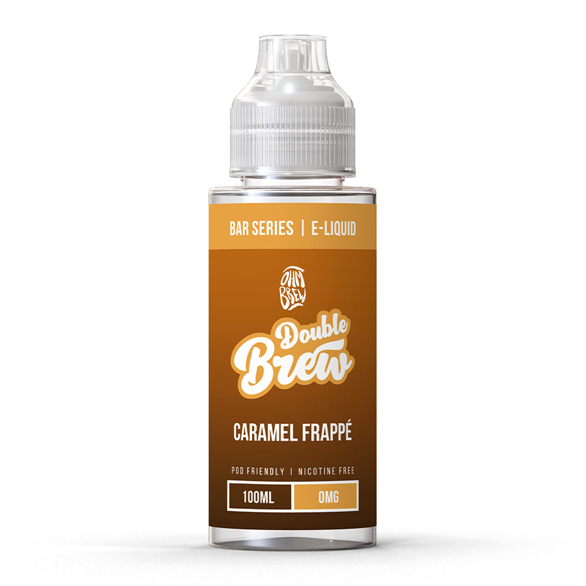Caramel Frappe 100ml Shortfill by Double Brew Bar Series