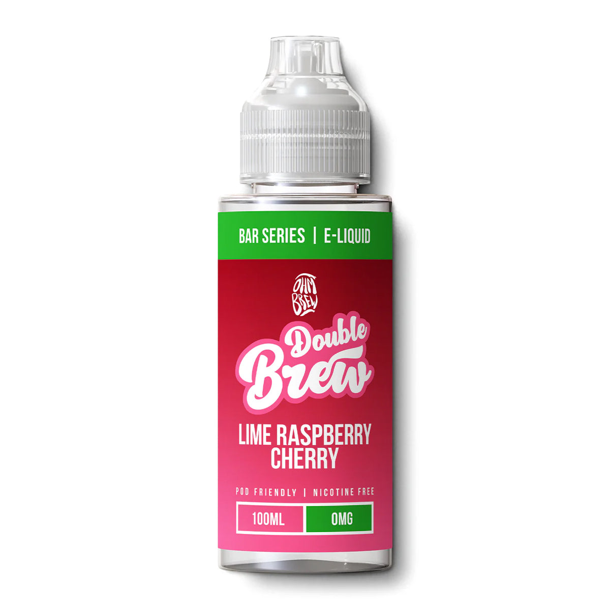 Raspberry Watermelon 100ml Shortfill by Double Brew Bar Series