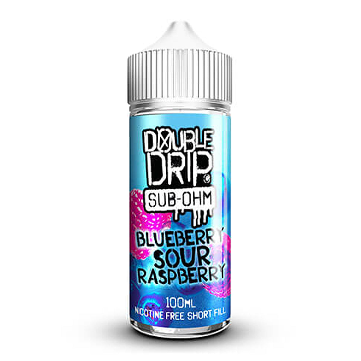 Blueberry Sour Raspberry 100ml Shortfill by Double Drip