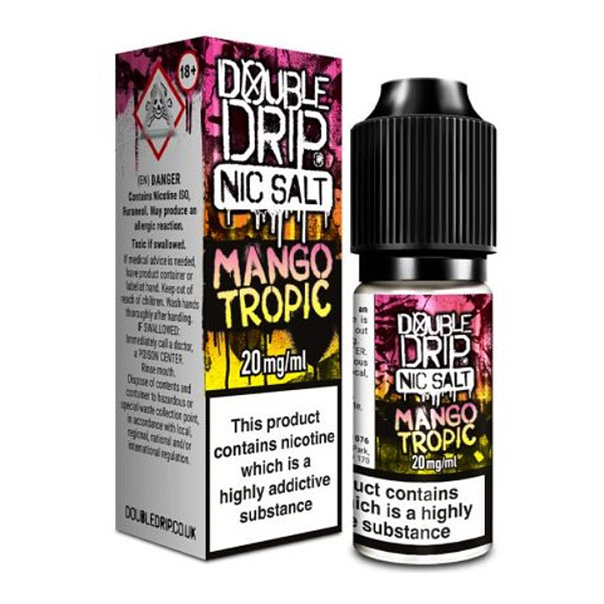 Mango Tropic 10ml Nicotine Salt by Double Drip