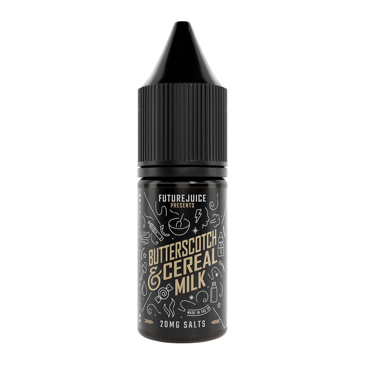 Butterscotch & Cereal Milk 10ml Nicotine Salt by Future Juice Salts