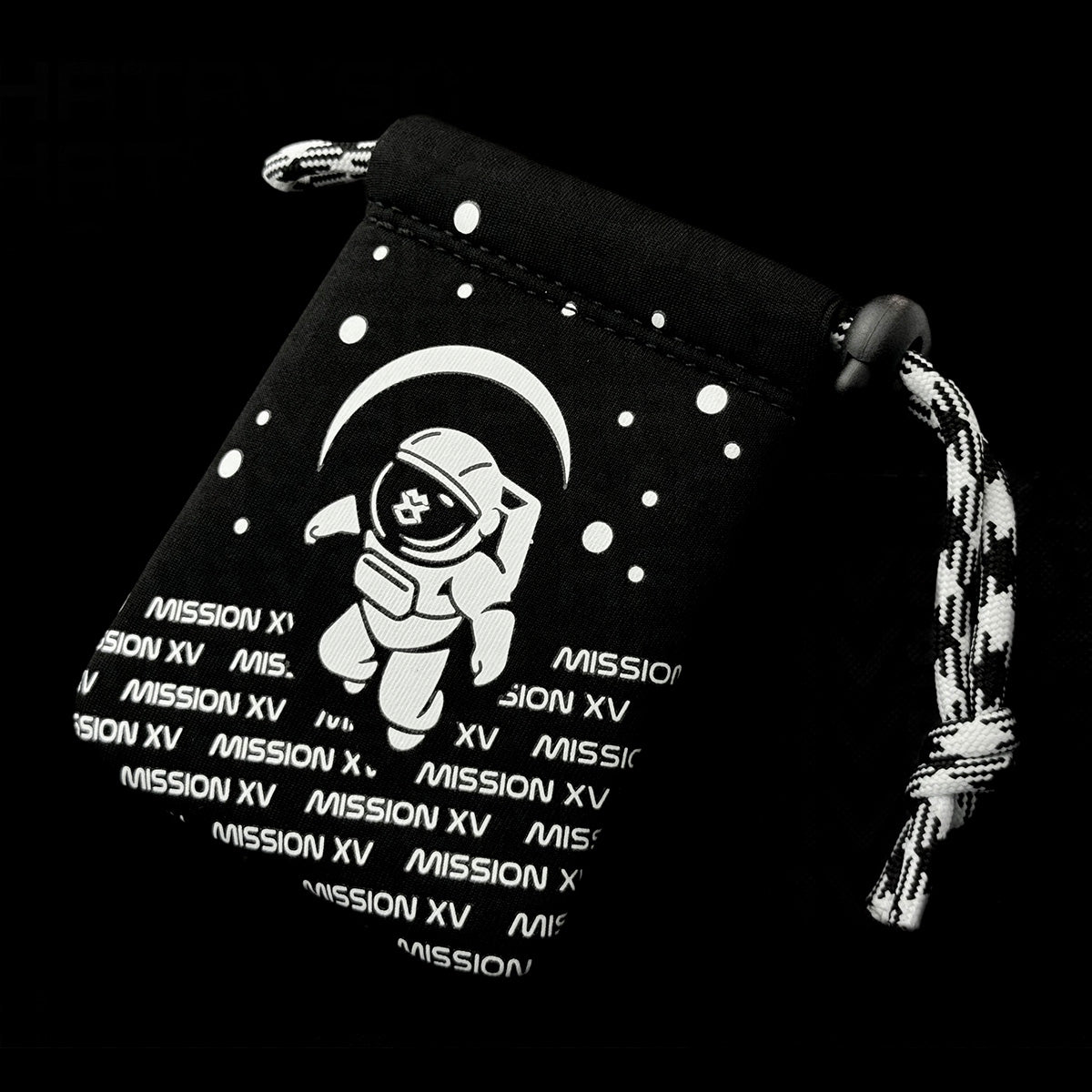 Saxx Black Neoprene Pouch by Mission XV