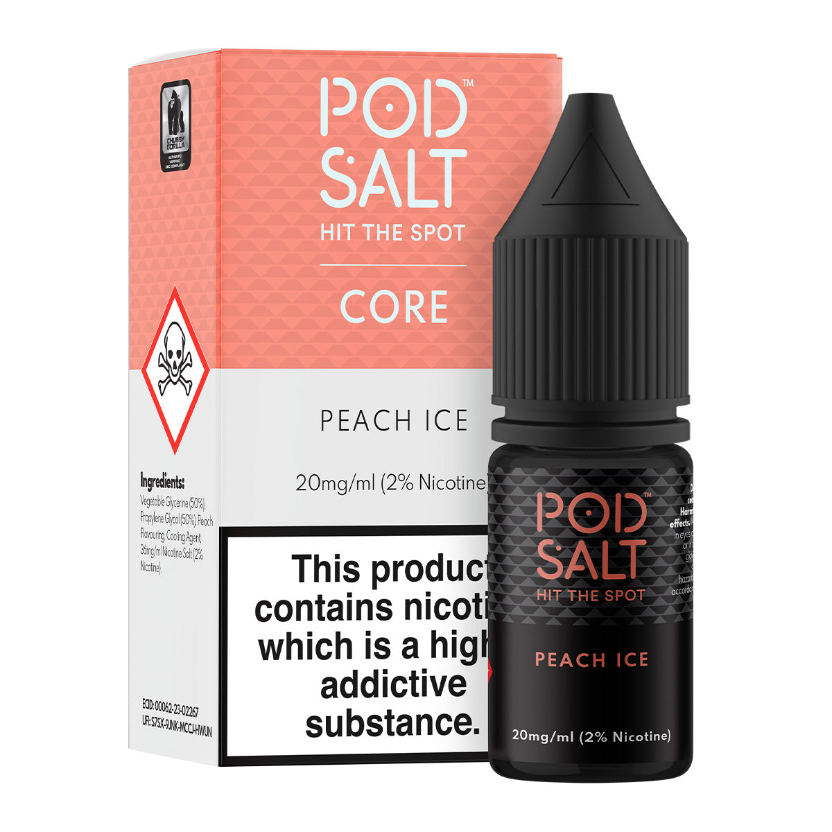 Spearmint 10ml Nicotine Salt by Pod Salt Core