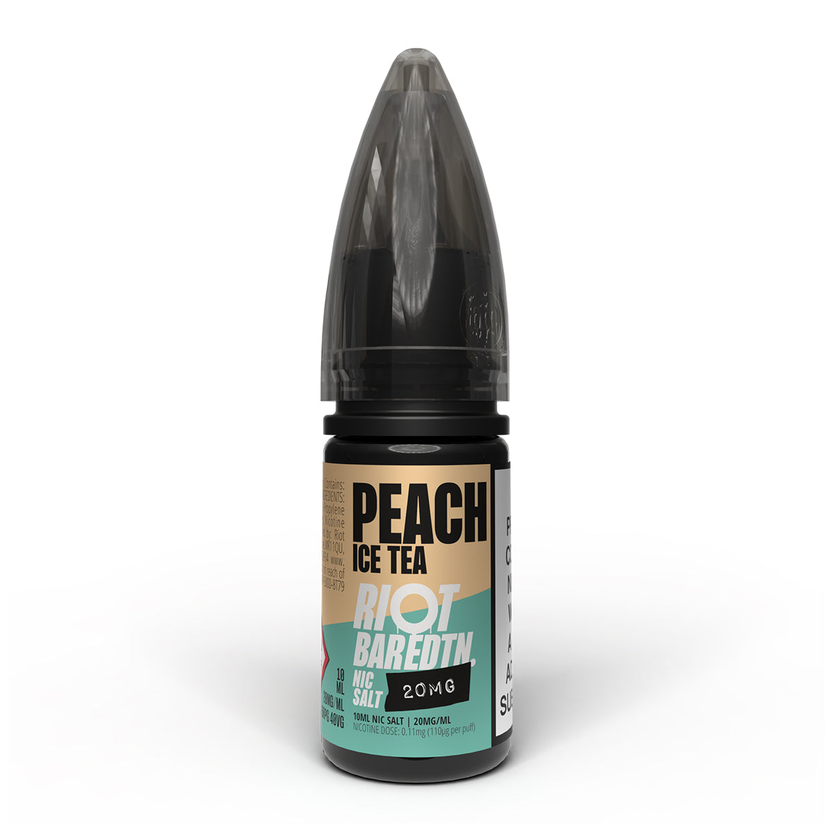 Peach Ice Tea 10ml Nicotine Salt 20mg by Riot Bar Edtn