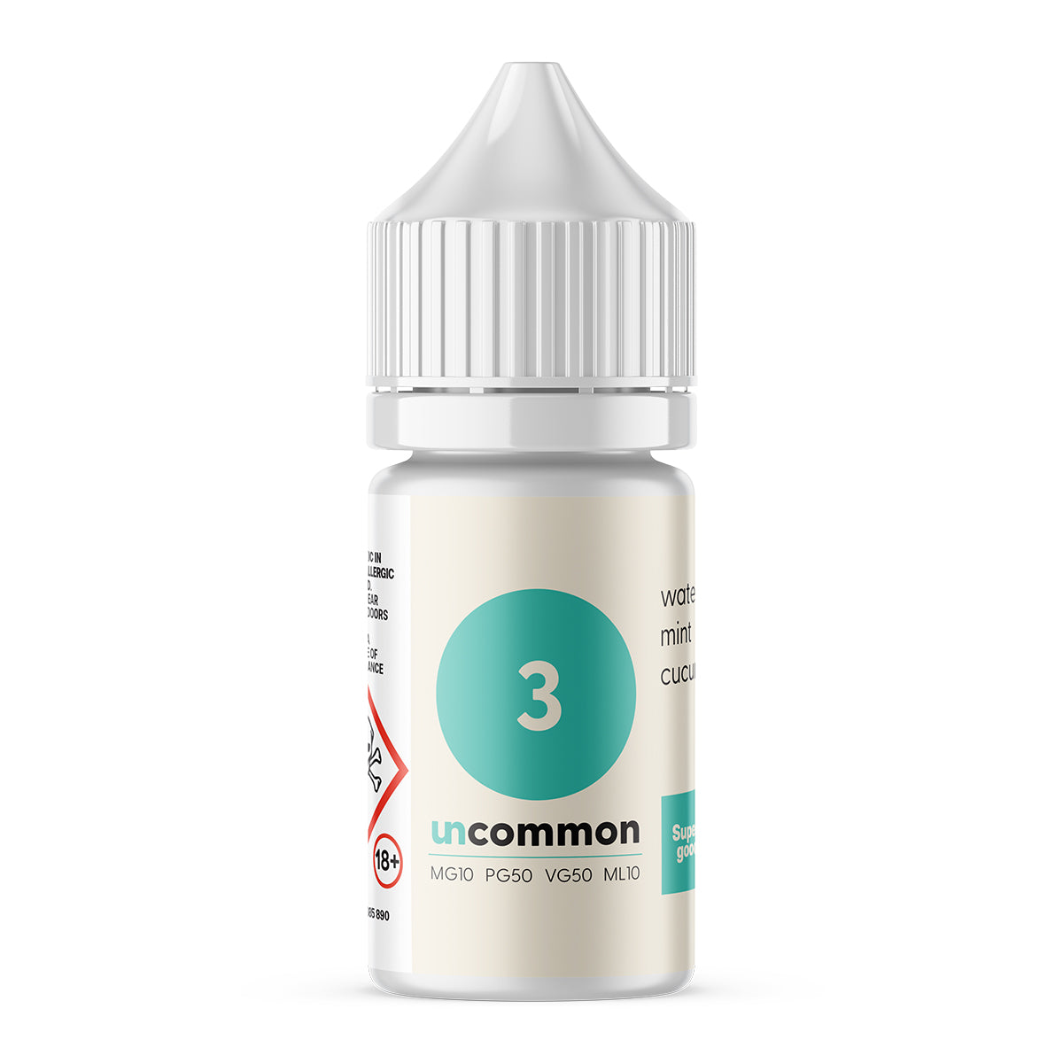 Uncommon 3 10ml Nicotine Salt by Supergood X Grimm Green Salts