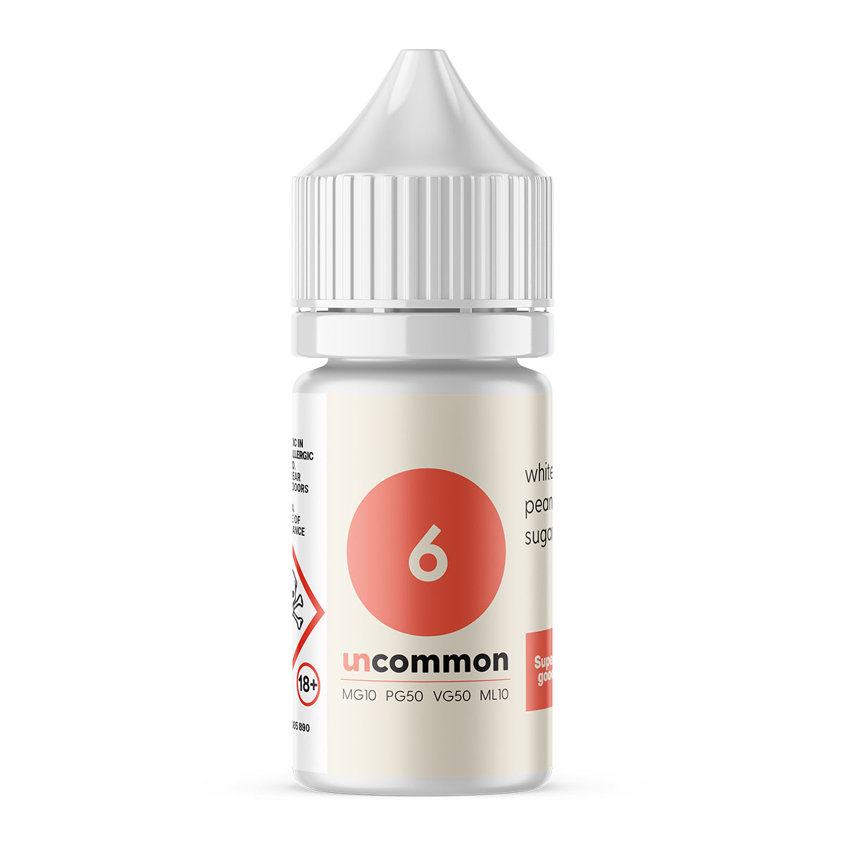 Uncommon 6 10ml Nicotine Salt by Supergood X Grimm Green Salts