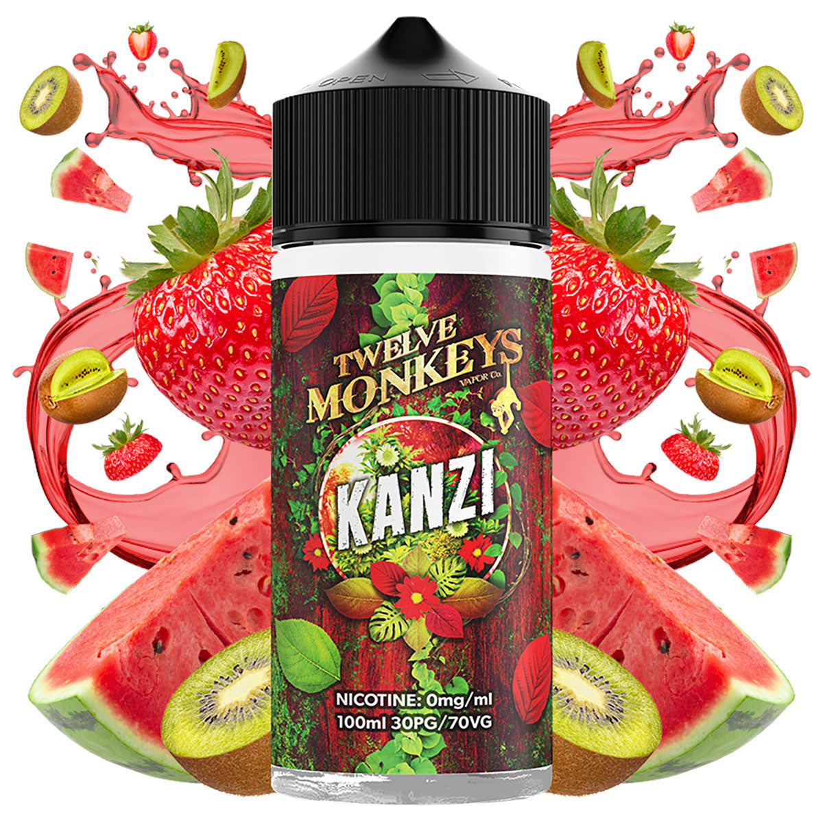 Mangabeys 100ml Shortfill by Twelve Monkey