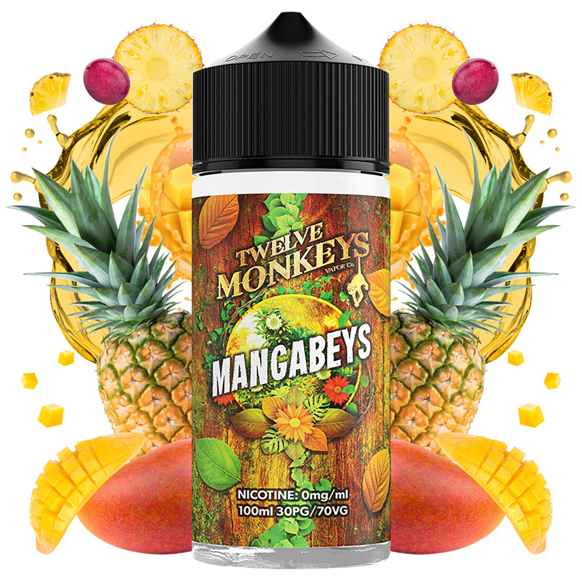 Tropika 100ml Shortfill by Twelve Monkey
