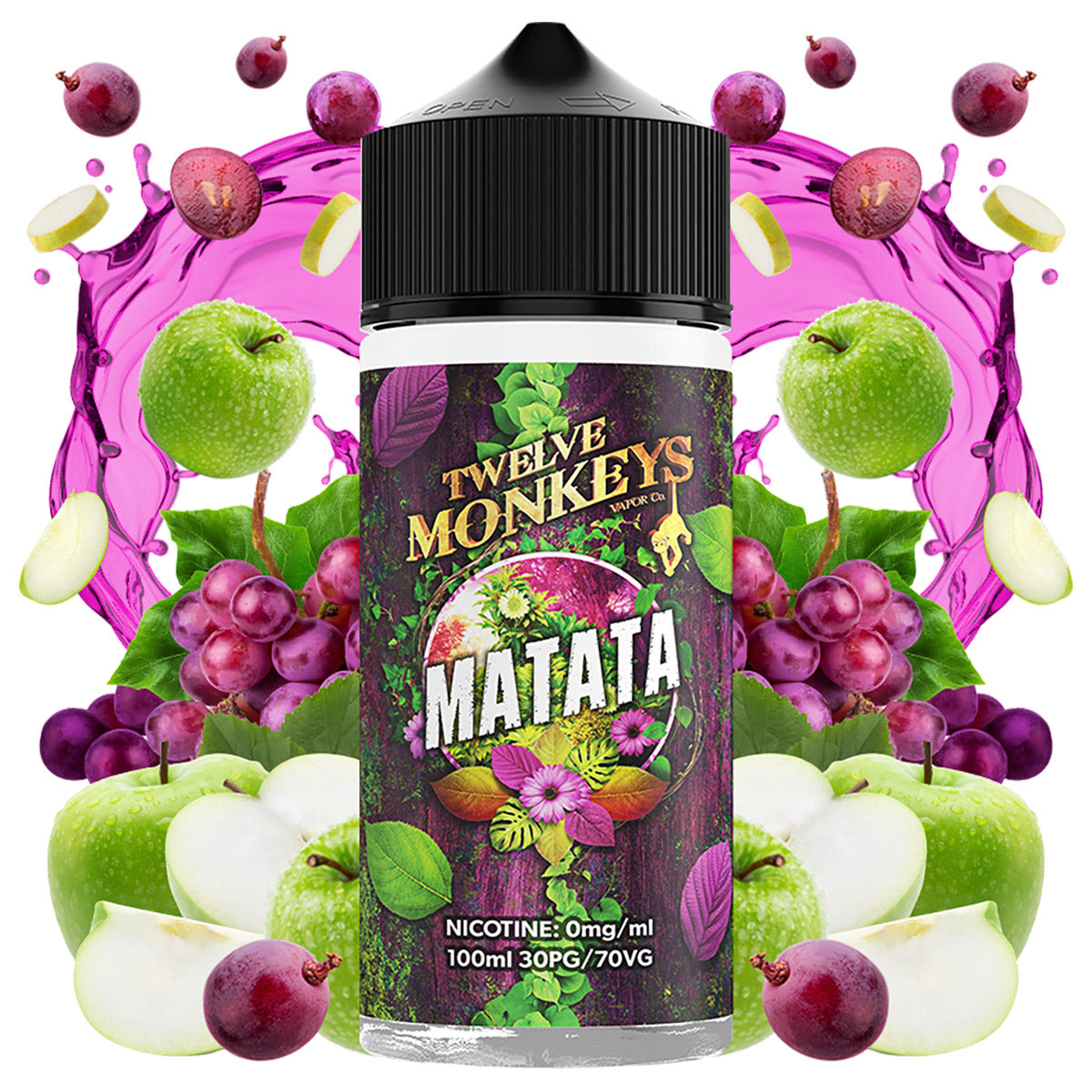Matata 100ml Shortfill by Twelve Monkey