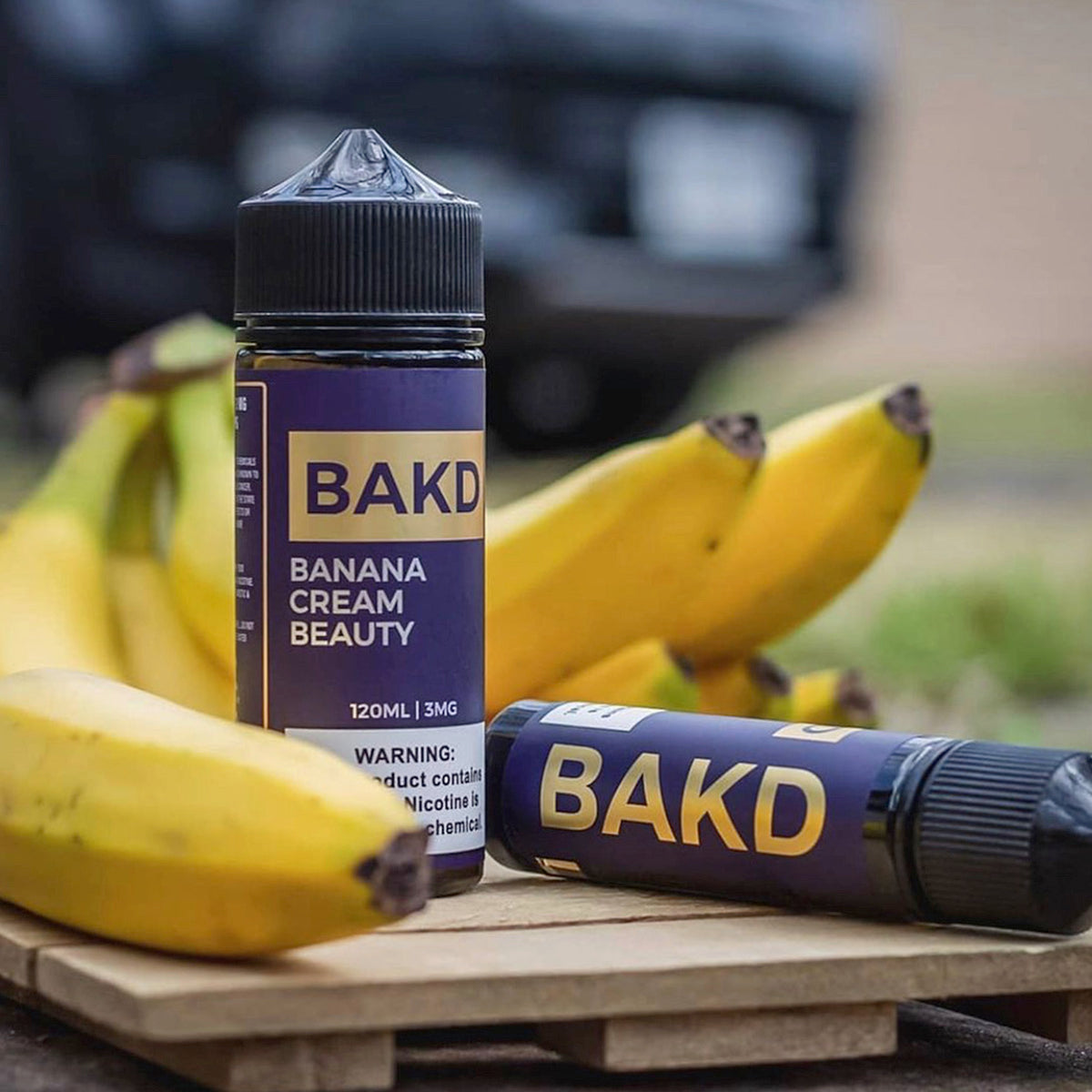 Banana Cream Beauty - BAKD 100ml Shortfill by Grimm X Ohmboy OC