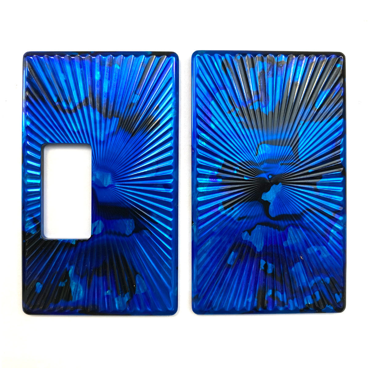 Billet Box Aluminium Panels - Star Burst - Blue Granite