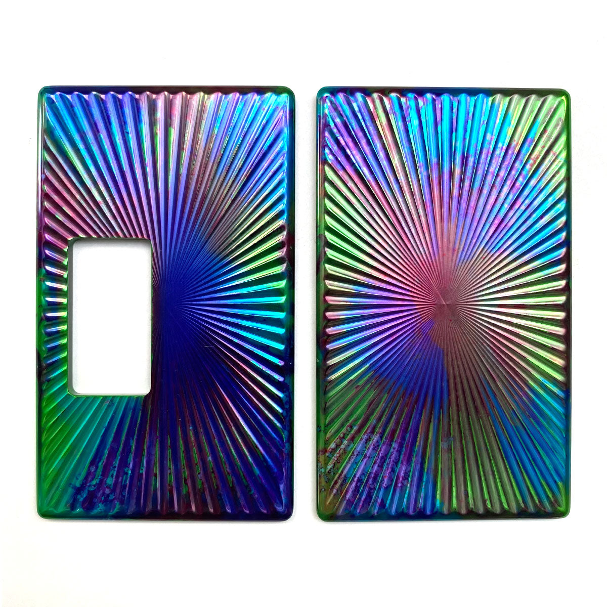 Billet Box Aluminium Panels - Star Burst - Suicide Squad
