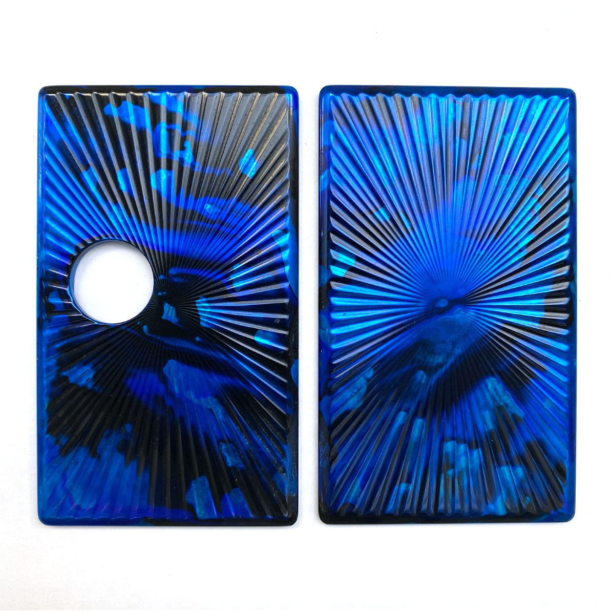 Billet Box Aluminium Panels - Star Burst - Blue Granite