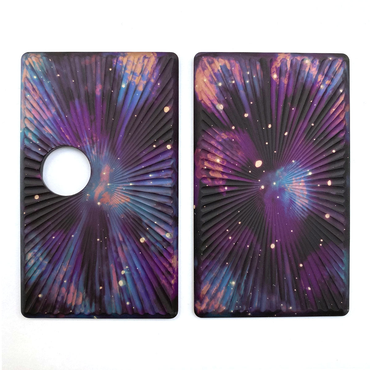 Billet Box Aluminium Panels - Star Burst - Purple Galaxy