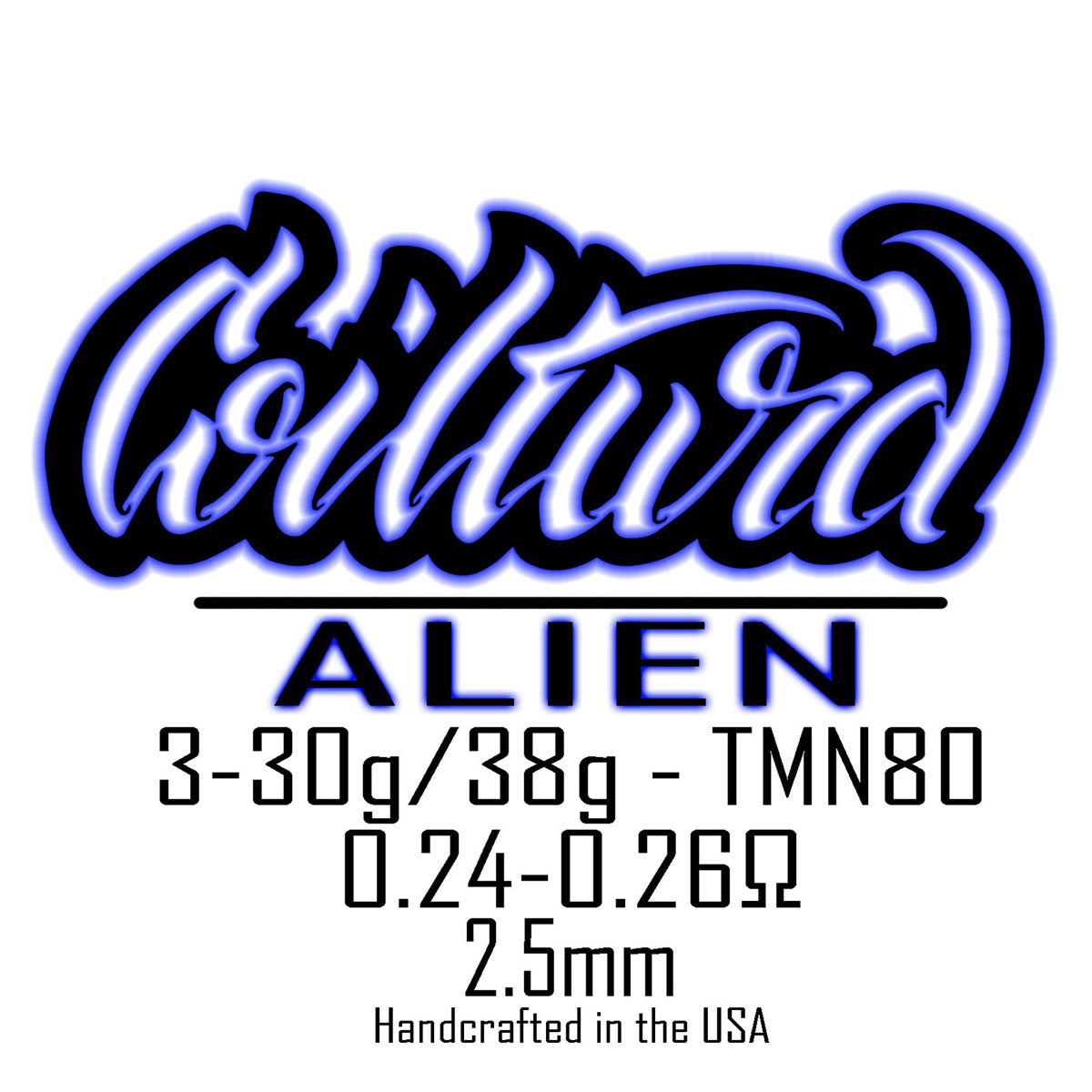 30g Triple Core Alien Coils by Coilturd
