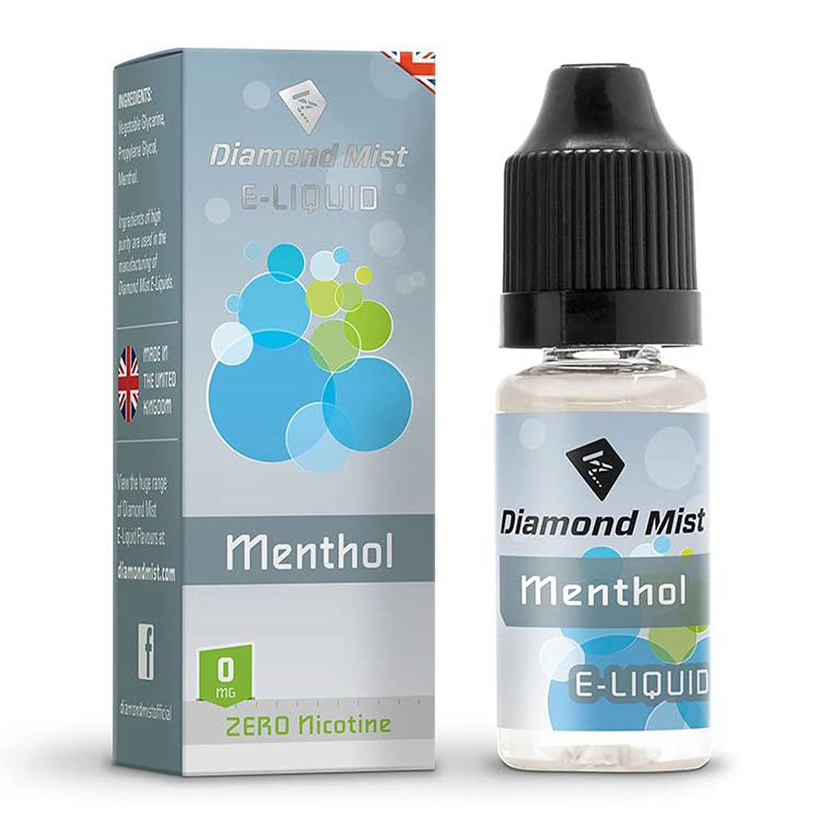 Menthol 10ml by Diamond Mist