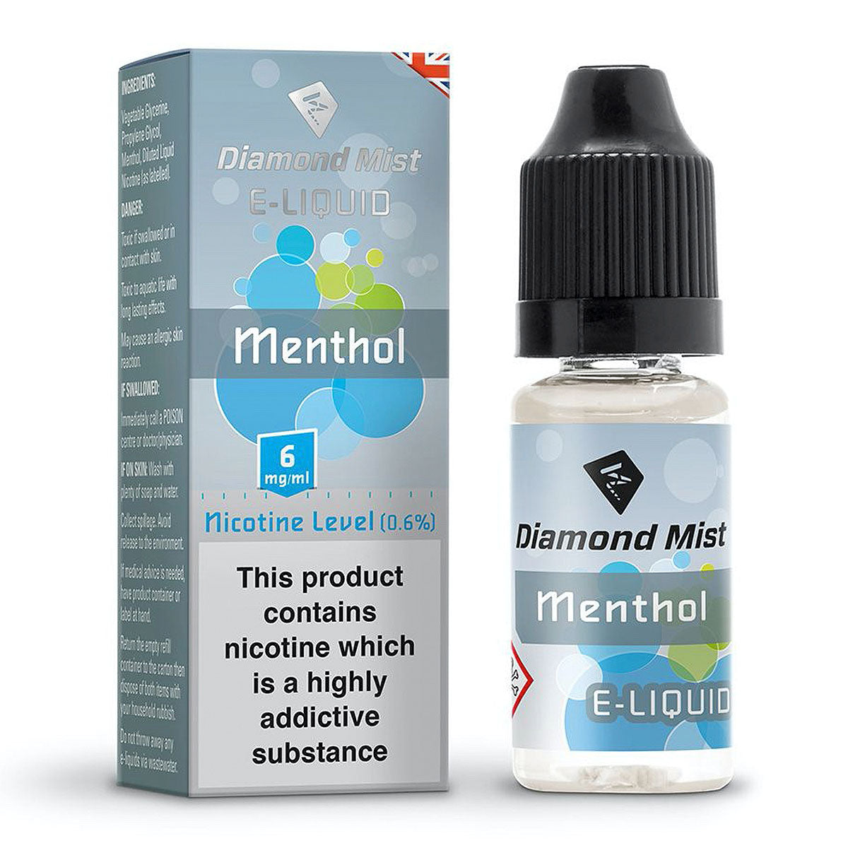 Menthol 10ml by Diamond Mist