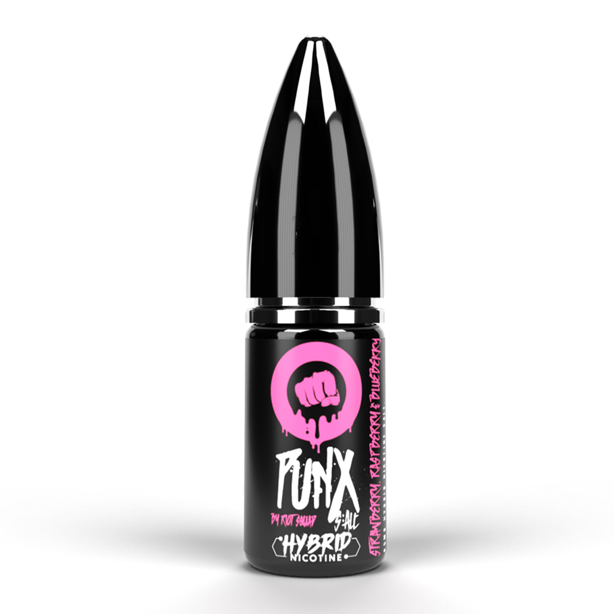 Strawberry, Raspberry & Blueberry - Punx 10ml Hybrid Nicotine Salt by Riot Salt