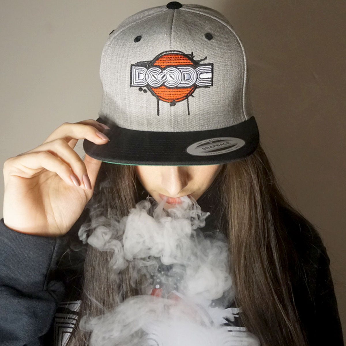Snapback Grey/Black by Squidoode
