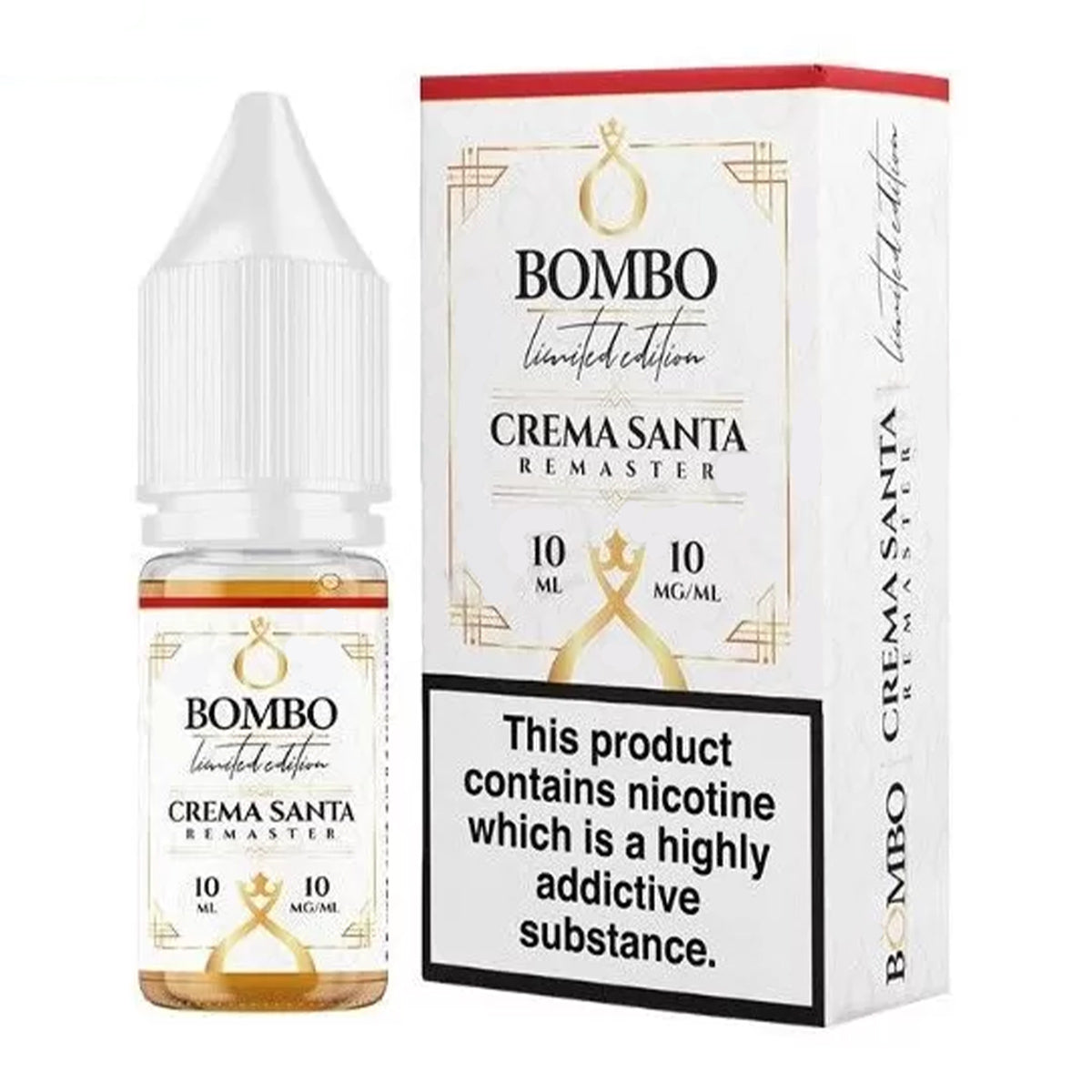 Crema Santa Remaster 10ml Nicotine Salt by Bombo