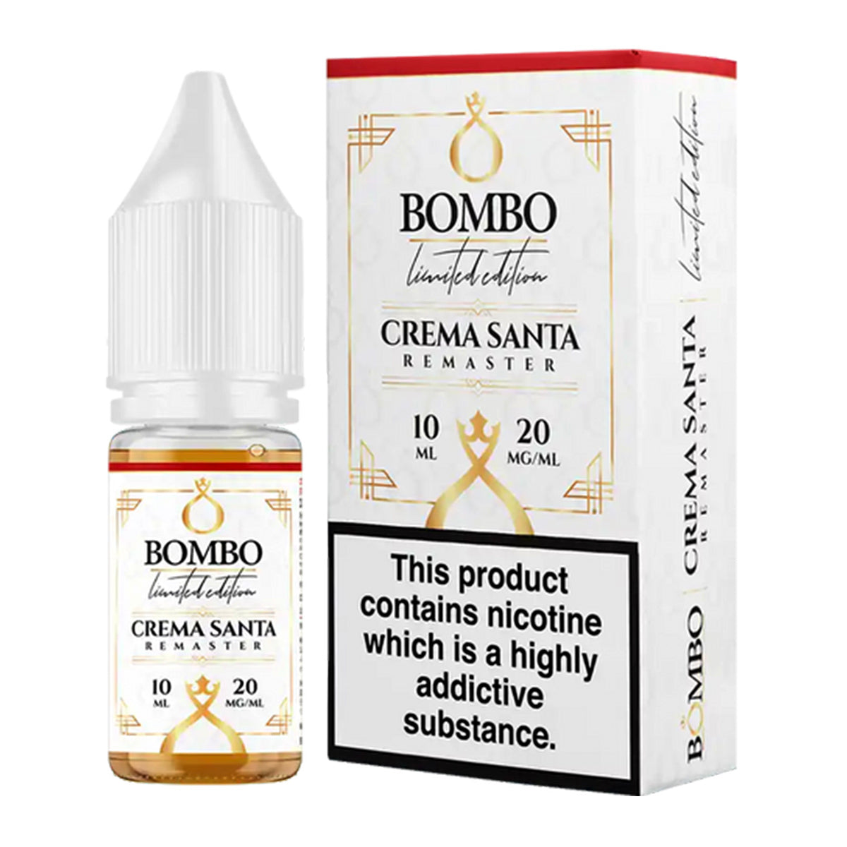 Crema Santa Remaster 10ml Nicotine Salt by Bombo