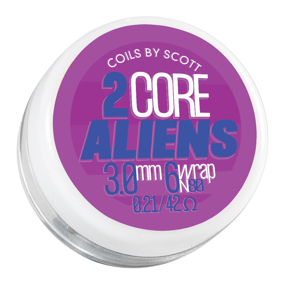 0.21Ω 2 Core Alien Coils by Coils by Scott