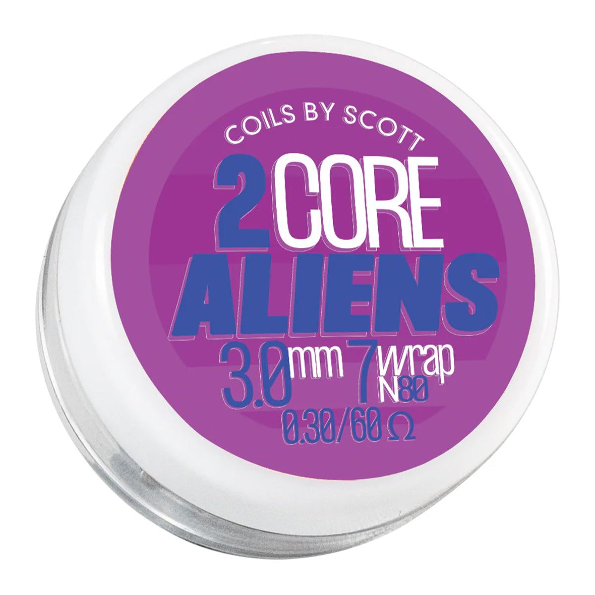 0.30Ω 2 Core Alien Coils by Coils by Scott