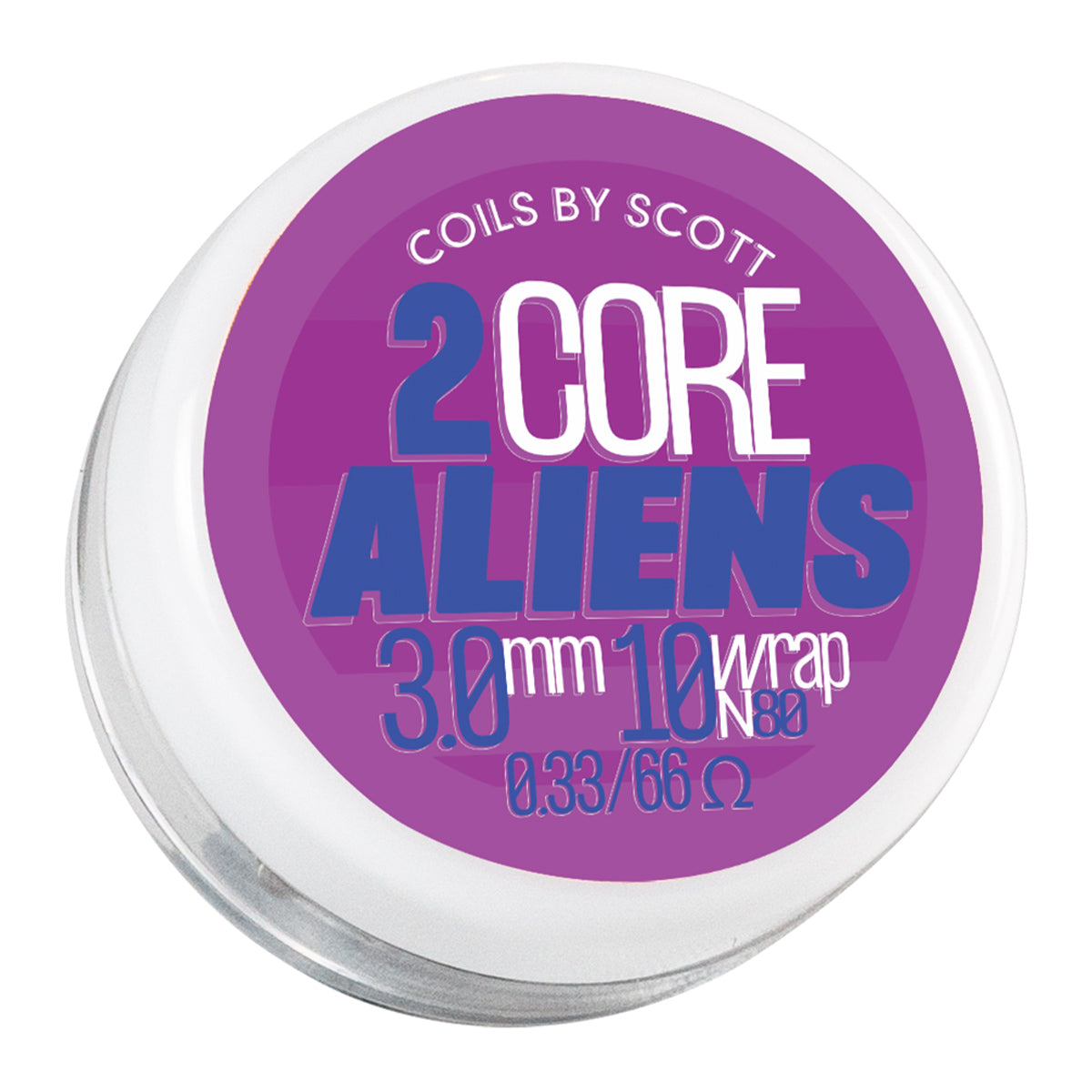 0.33Ω 2 Core Alien Coils by Coils by Scott
