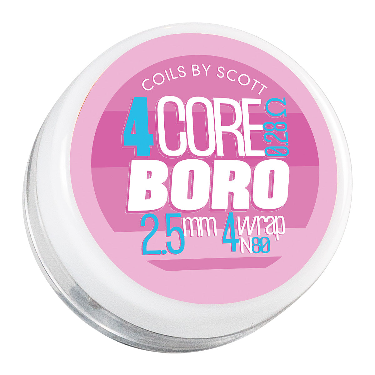 Boro 4 Core Alien Coils by Coils by Scott