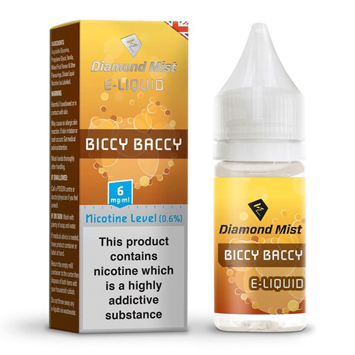 Biccy Baccy 10ml by Diamond Mist