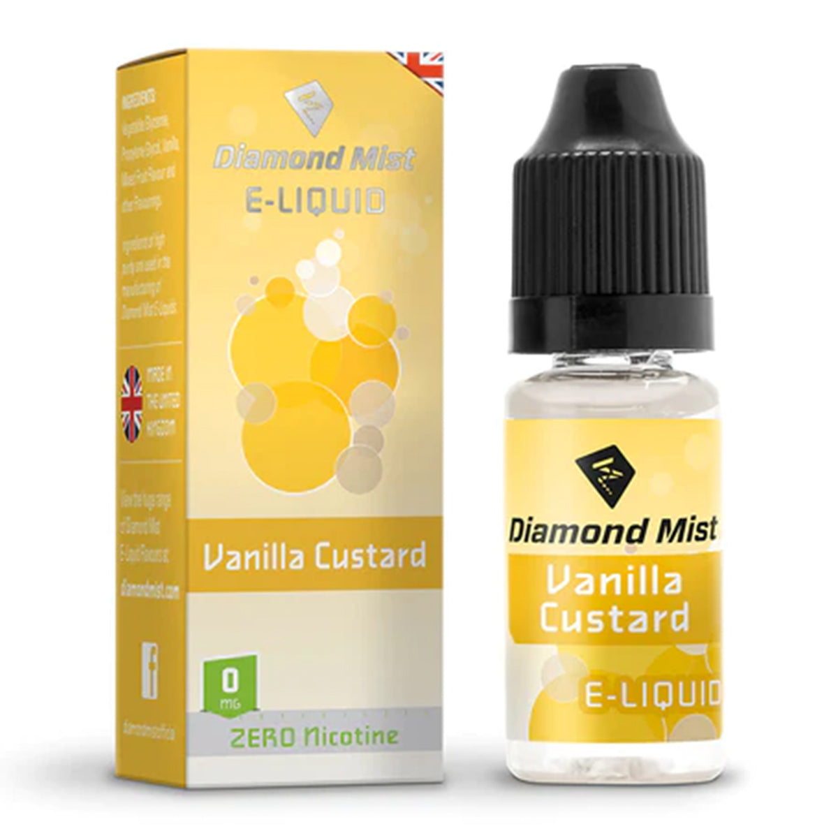 Vanilla Custard 10ml by Diamond Mist