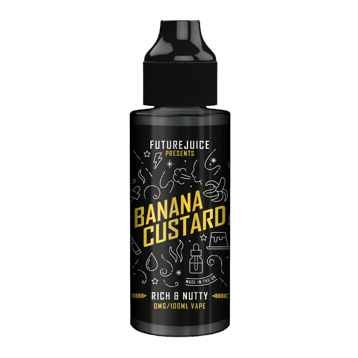 Banana Custard 100ml Shortfill by Future Juice