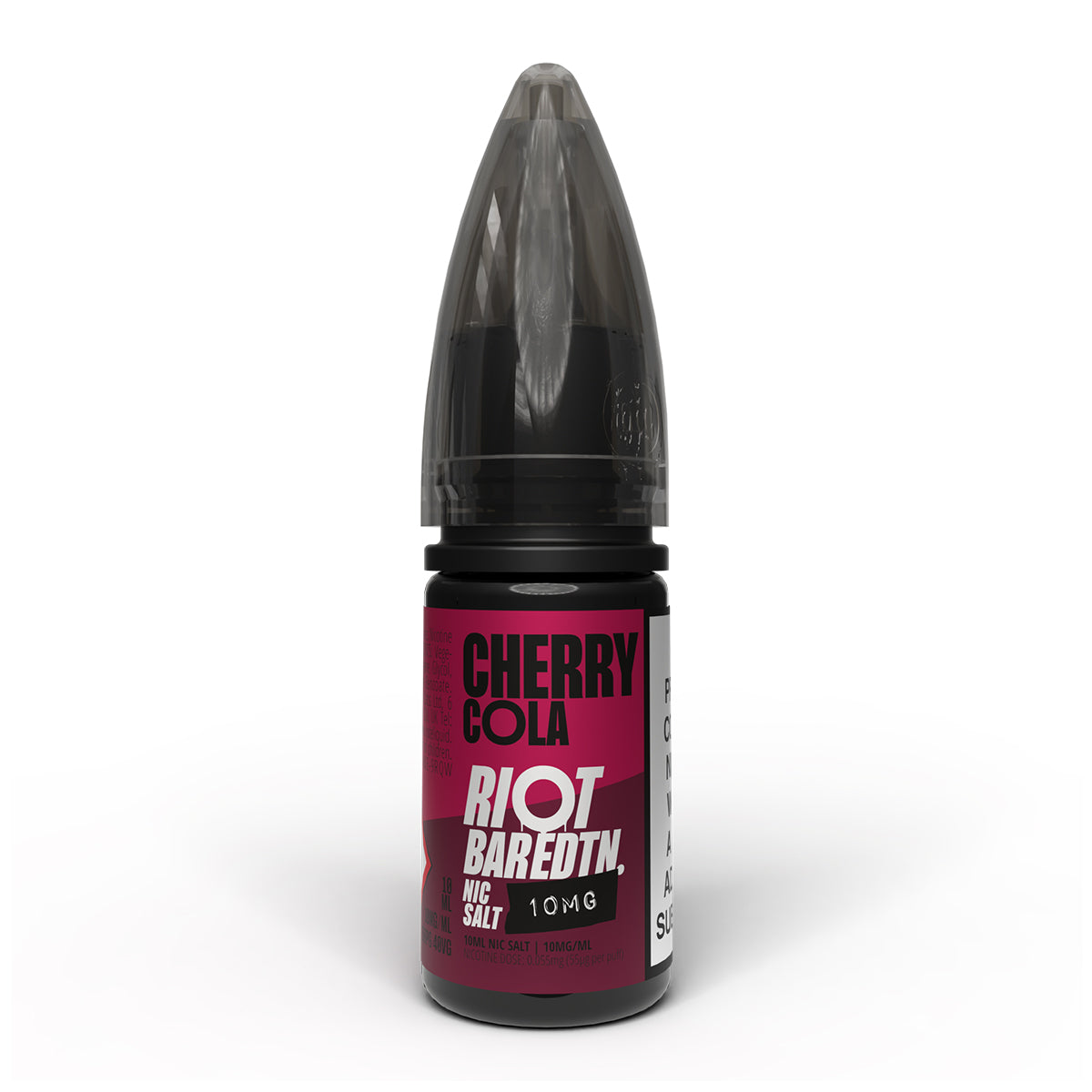 Cherry Cola 10ml Nicotine Salt 10mg by Riot Bar Edtn
