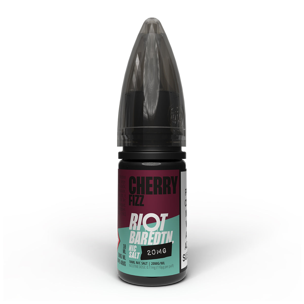 Cherry Fizz 10ml Nicotine Salt 20mg by Riot Bar Edtn
