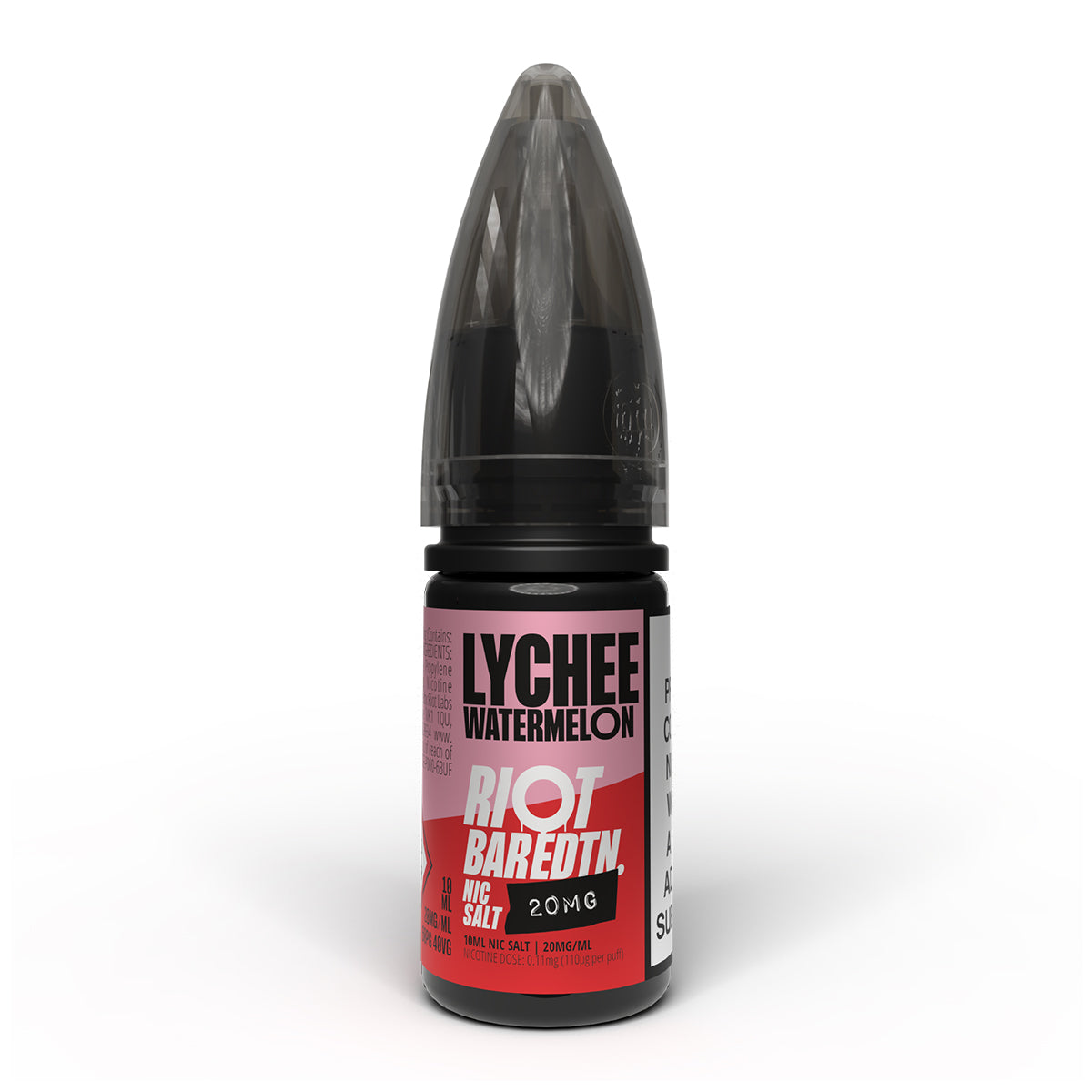 Lychee Watermelon 10ml Nicotine Salt 20mg by Riot Bar Edtn