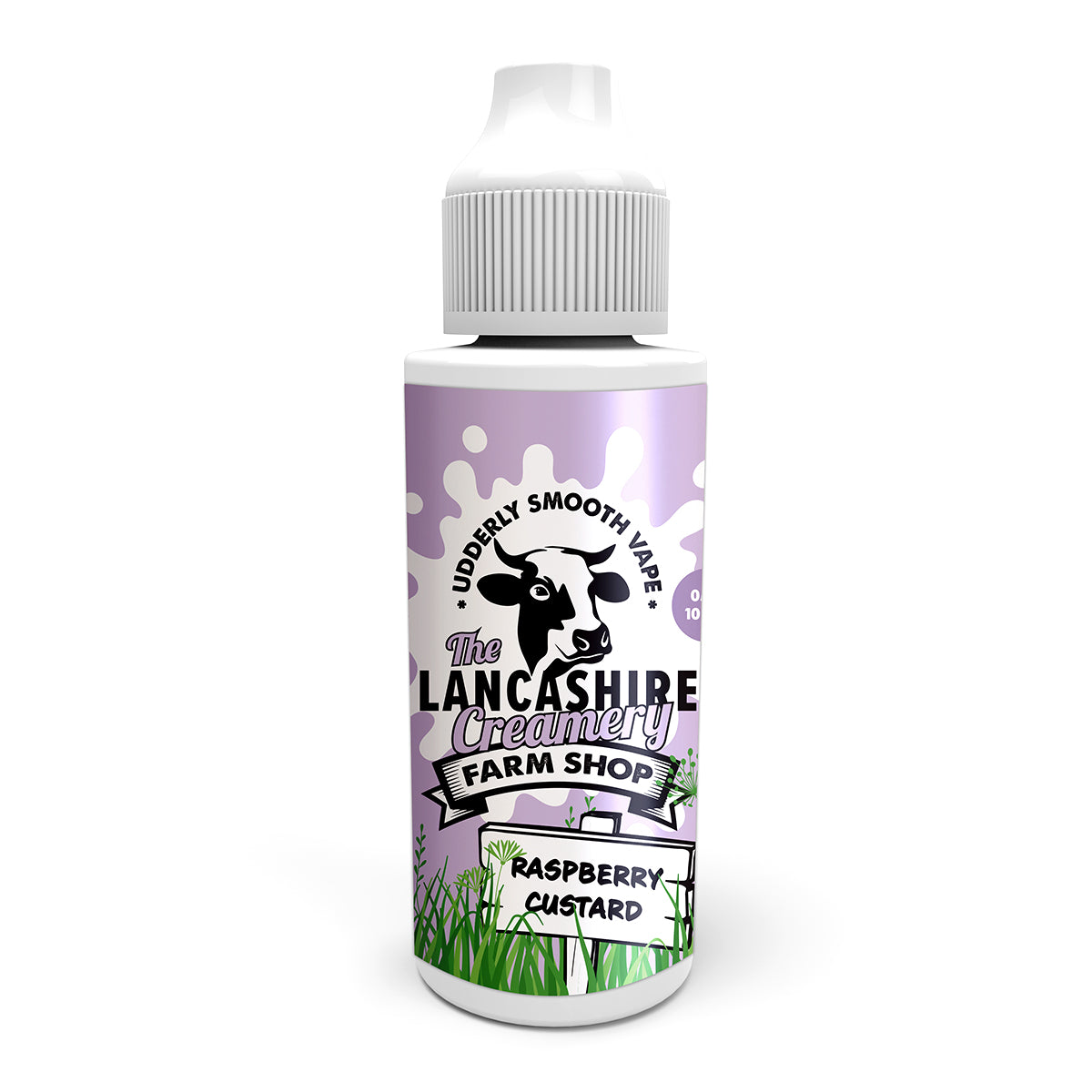 Raspberry Custard 100ml Shortfill by The Lancashire Creamery Farm Shop