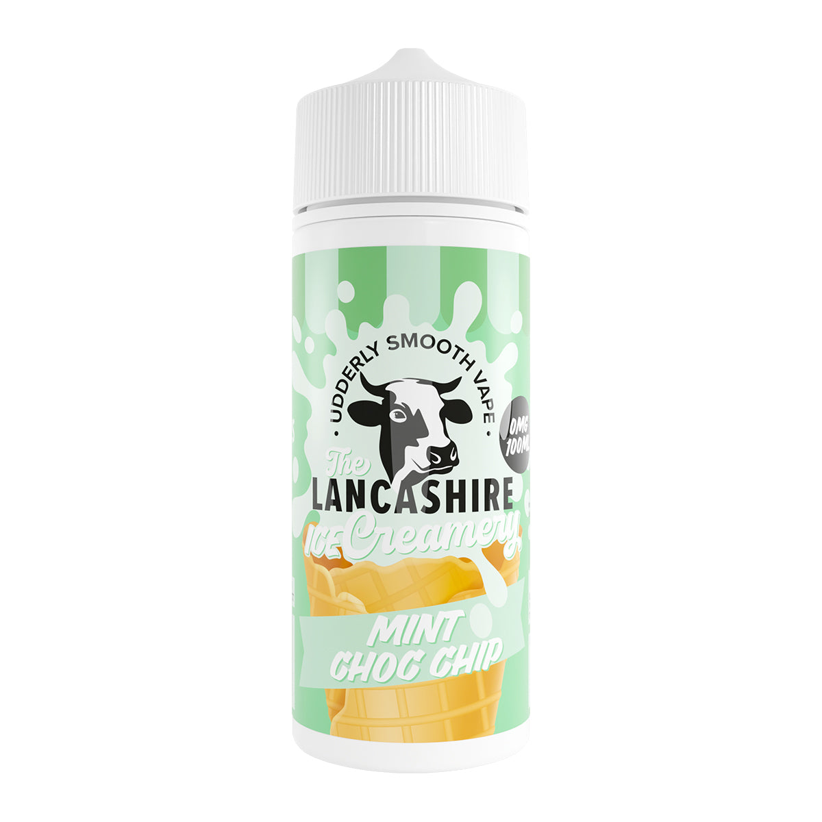 Mint Choc Chip 100ml Shortfill by The Lancashire Ice Creamery