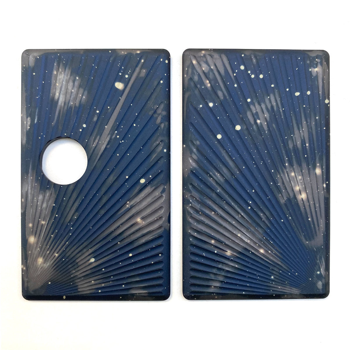 Billet Box Aluminium Panels - Sun Rays - Blue Galaxy