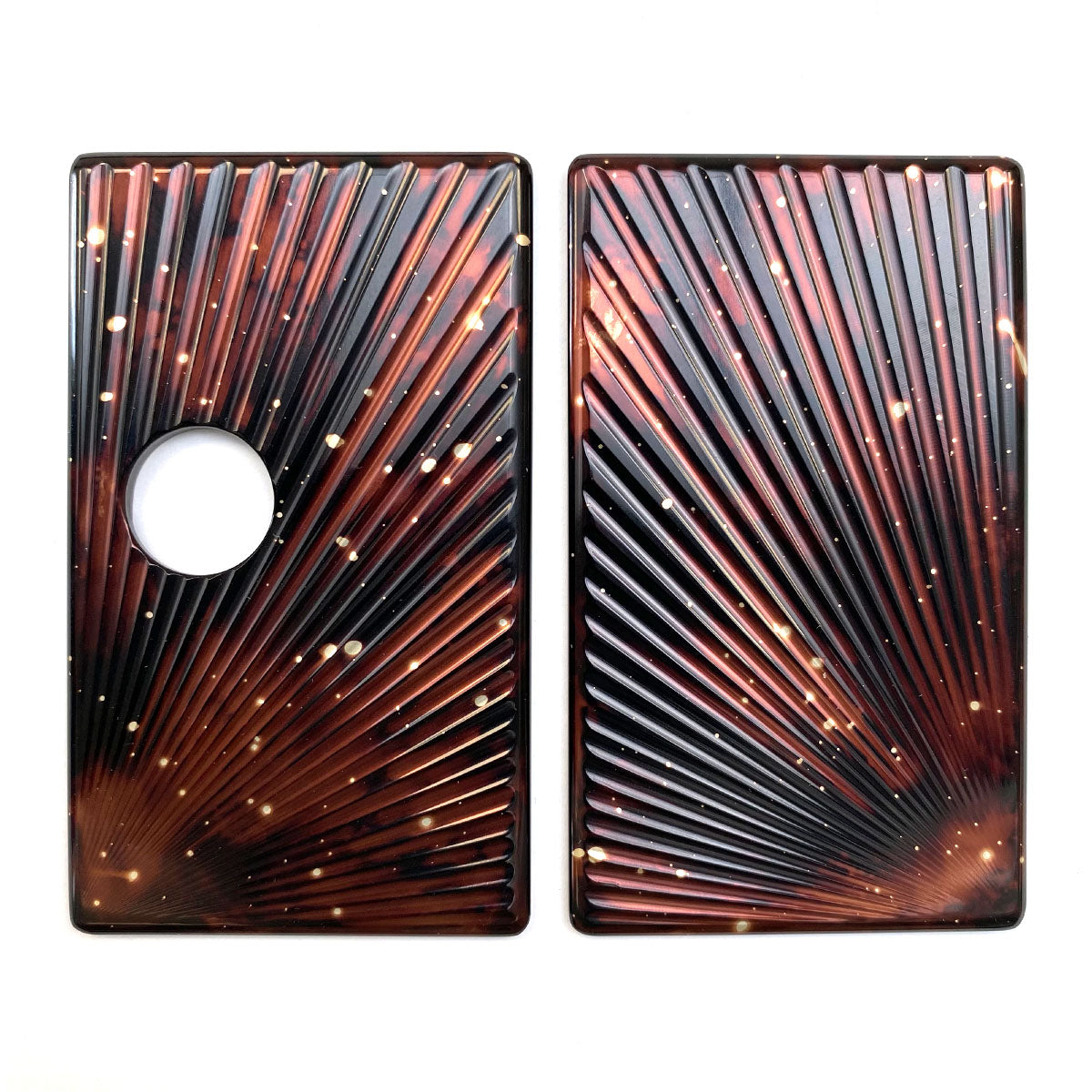 Billet Box Aluminium Panels - Sun Rays - Brown Galaxy