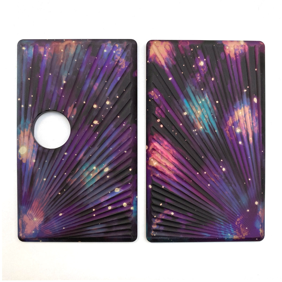 Billet Box Aluminium Panels - Sun Rays - Purple Galaxy