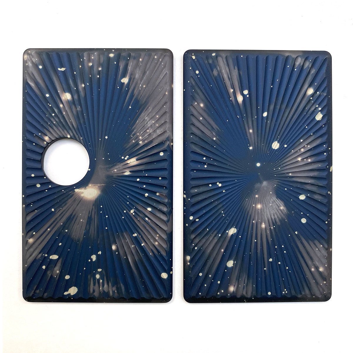 Billet Box Aluminium Panels - Star Burst - Blue Galaxy