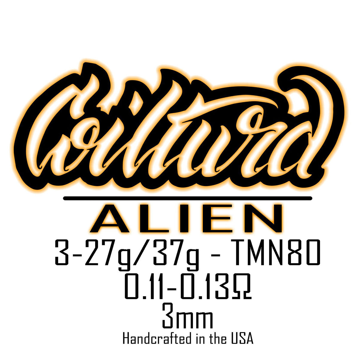 27g Triple Core Alien Coils by Coilturd