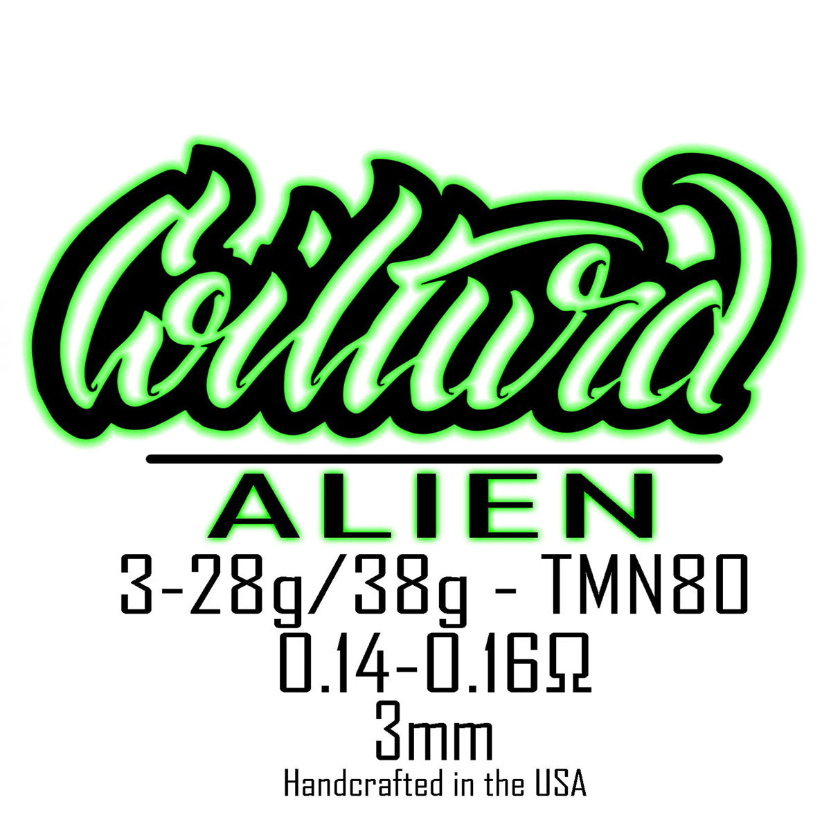 28g Triple Core Alien Coils by Coilturd