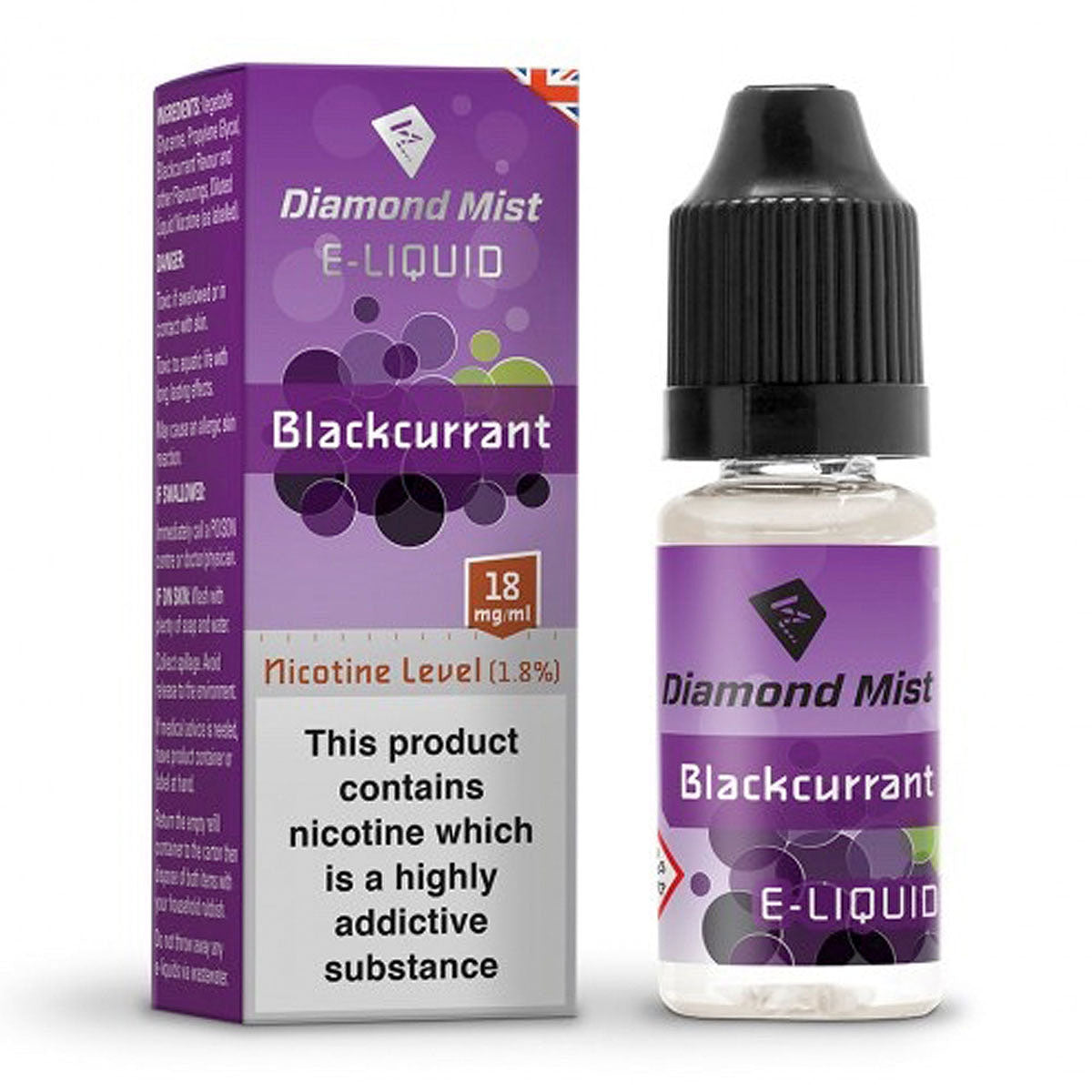 Blackcurrant 10ml by Diamond Mist