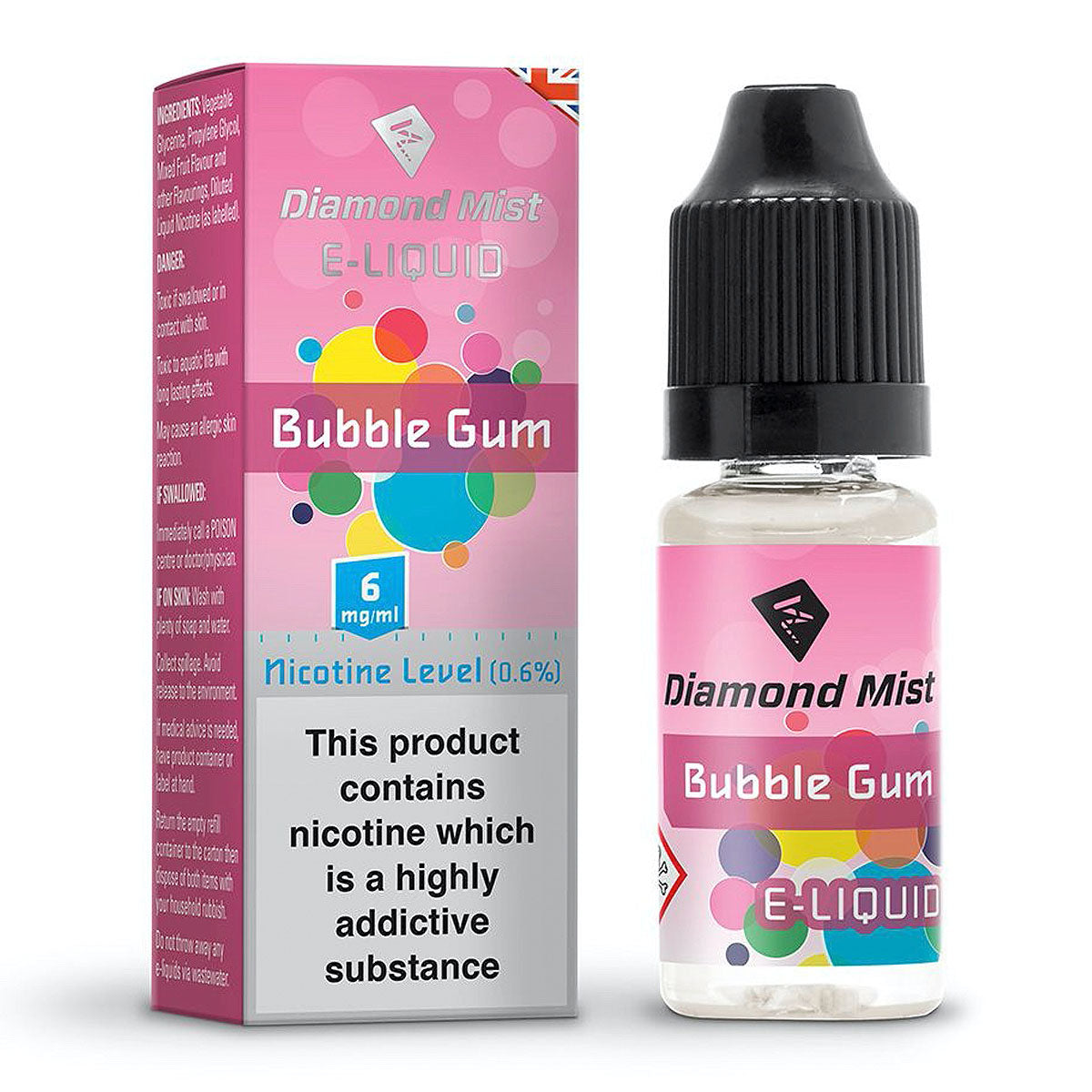 Bubble Gum 10ml by Diamond Mist
