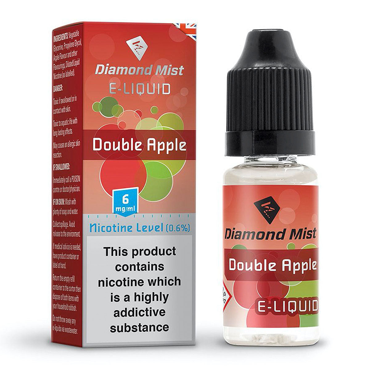 Double Apple 10ml by Diamond Mist